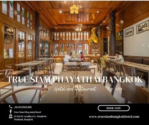 ใบประกาศรับสมัครงาน True Siam Phayathai Hotel