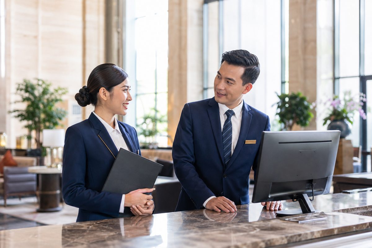 สมัครงาน Front Office โรงแรมในกรุงเทพ เริ่มจากตรงไหน