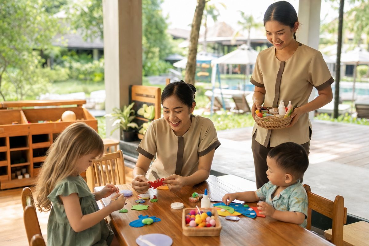 งาน Recreation และ Kids Club ในรีสอร์ต เหมาะกับใคร