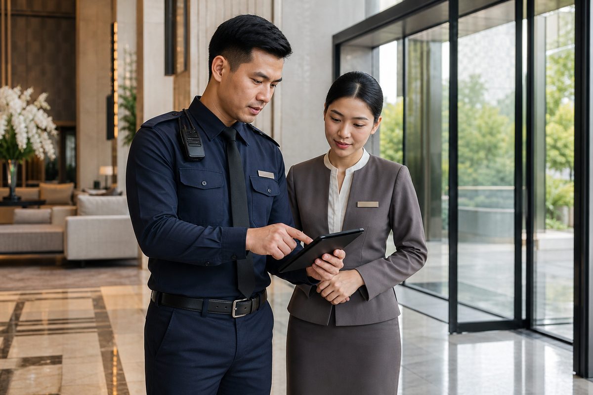 งานรักษาความปลอดภัยโรงแรม หน้าที่จริงและการเติบโต